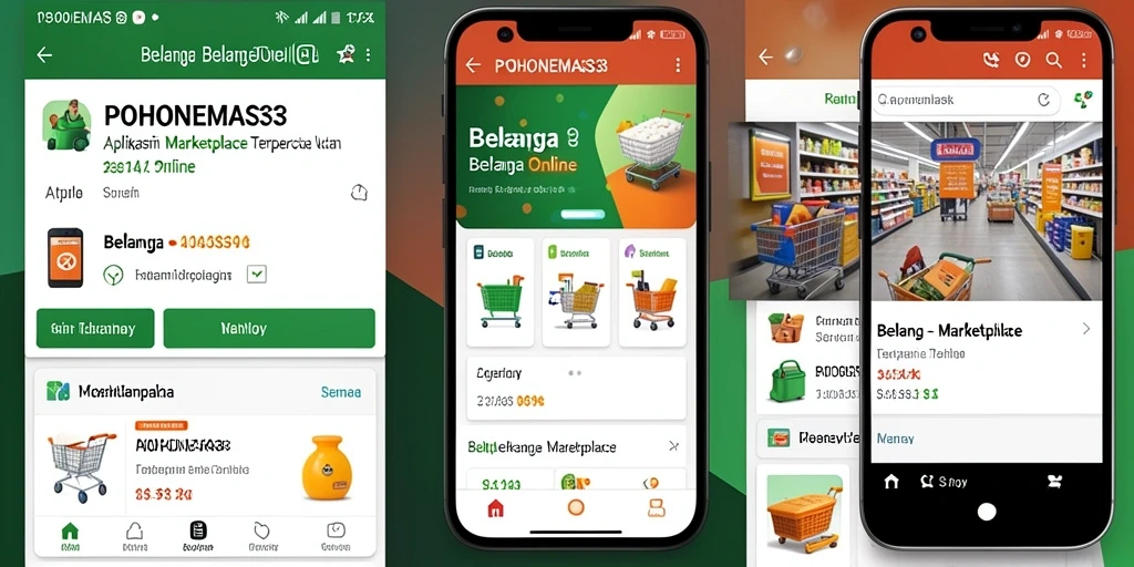 Tampilan antarmuka aplikasi POHONEMAS33 yang modern dan ramah pengguna.